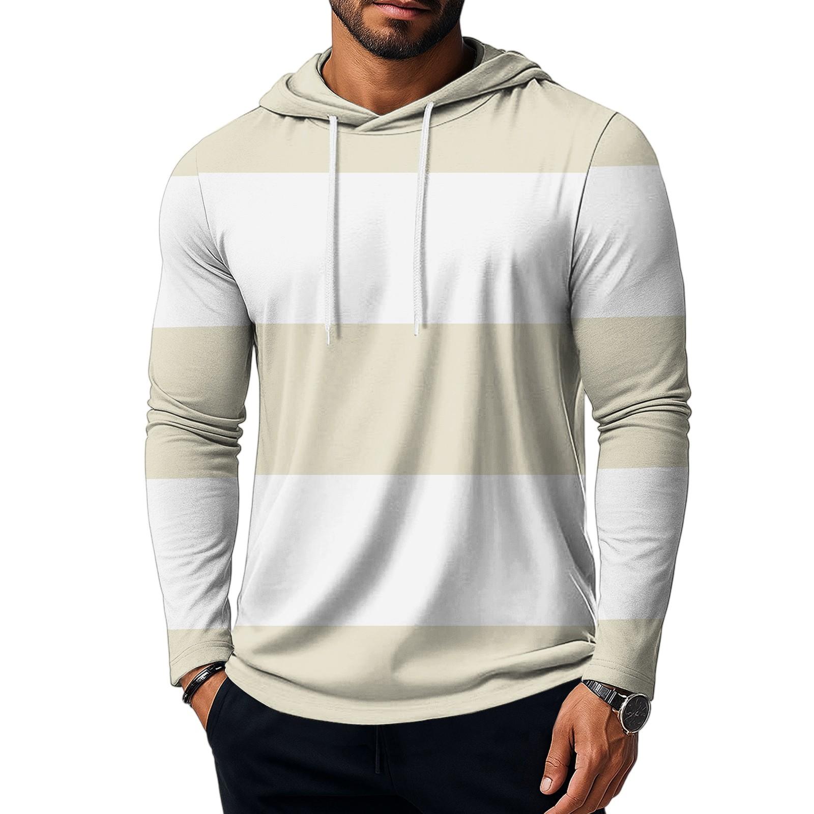 

Мужская толстовка с коротким рукавом, хлопковая толстовка с капюшоном, легкая толстовка, худи, пуловер XXL белый