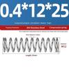 Spring Steel Pressure Return Spring Assortment 0.3/0.4mm Wire Dia 5-20mm Length for Hobbyist Craft Making Projects