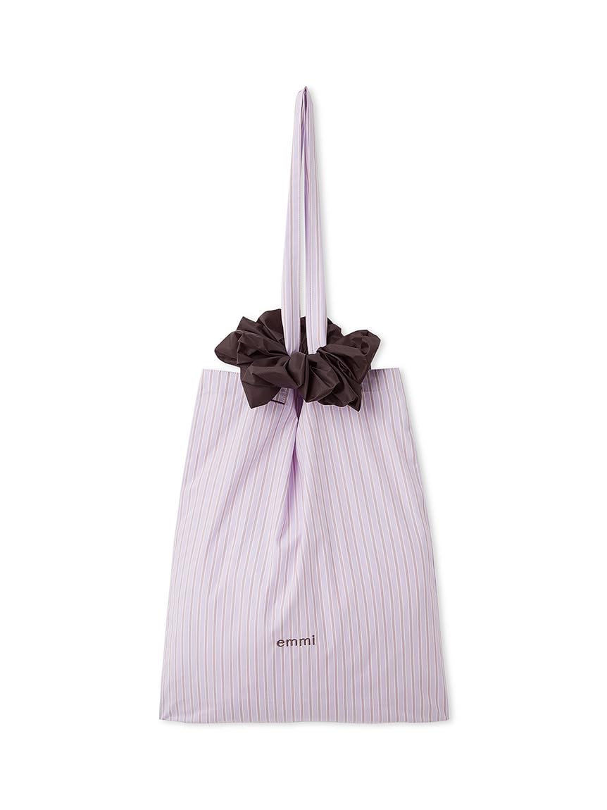 Logo Tote Bag with Scrunchie 13WGB261309 Pink Free Size [Emi] Women s