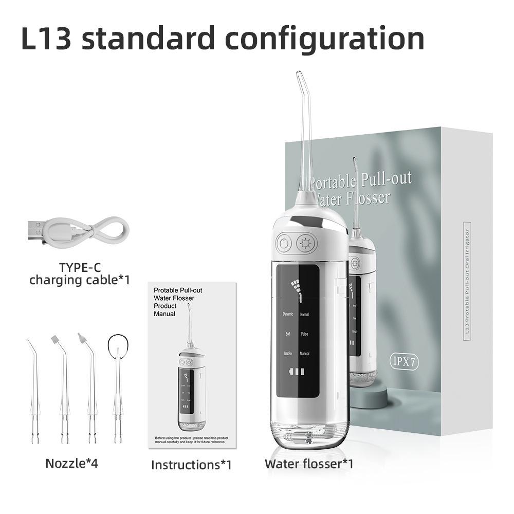 Portable USB Charging Electric Water Flosser for Oral Care and Teeth Cleaning