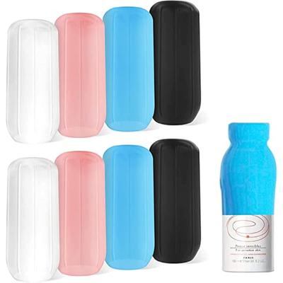 8 ks Elastické rukávy Toaletní kryty pro ochranu proti netěsnostem Silikonové zámky Ochranné toaletní potřeby Láhve na šampon Zásobník v zavazadlech Příslušenství