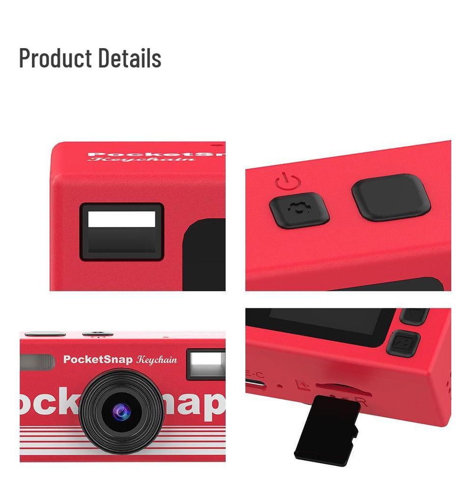 Portable Mini Thumb Camera for Students and Outdoor Events