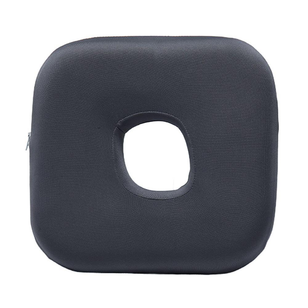 Foam Ear Piercing Pillow Hollow Design Slow Rebound Ear Hole Donut Pillow Comfortable Round/Square Shape Side Sleeper Pillow