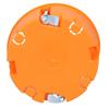 Hollow wall box 60mm, shallow, 35mm deep, grey, E135