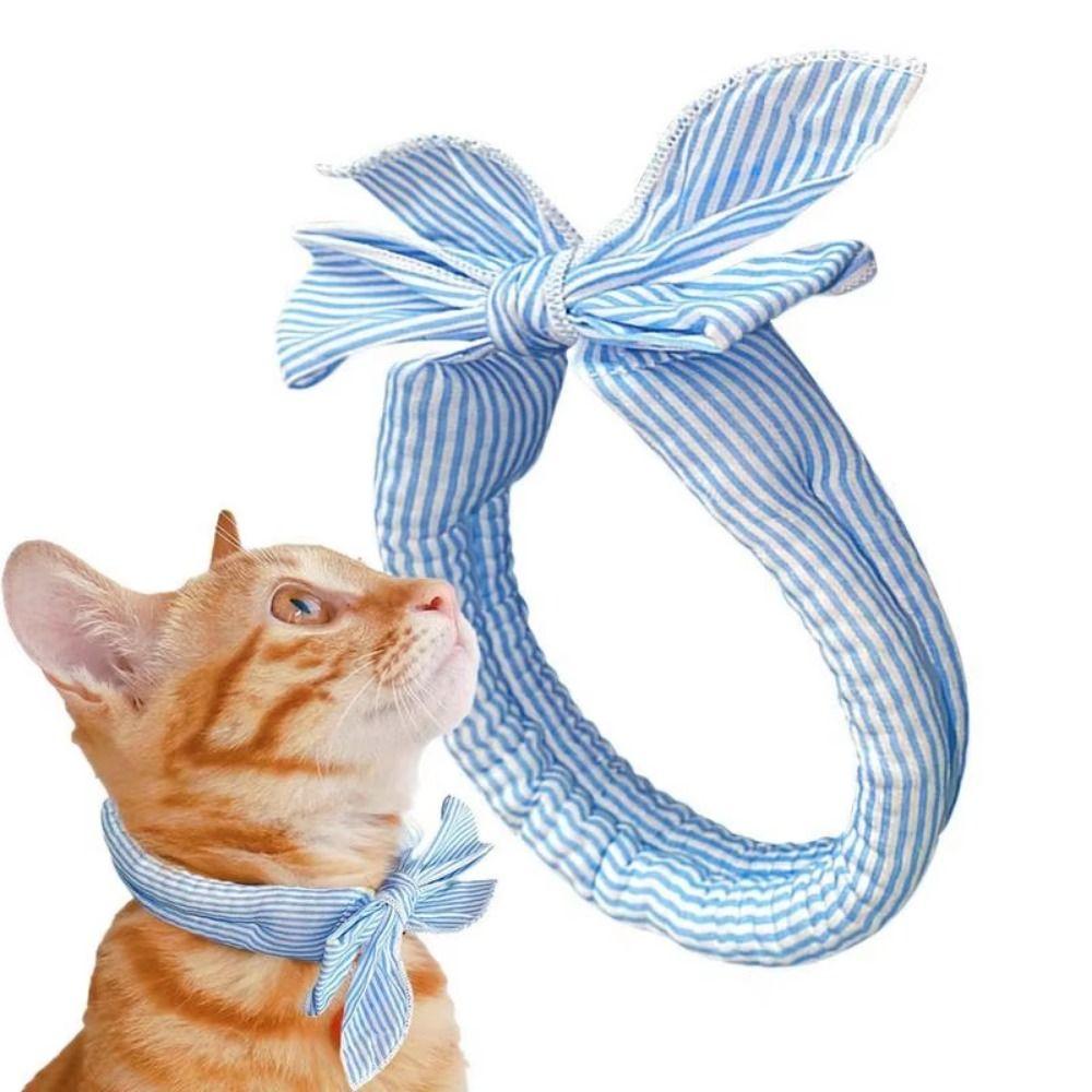 2Pcs Breathable Towel Pet Cooling Ice Scarf Adjustable Pet Cool Neck Ring Outdoor Travel