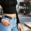 2 teile/satz Keine Schnalle Elastischen Gürtel Für Frauen Männer Unisex Stretch Gürtel Für Hosen Jeans Casual Schnalle Frei Einstellbar Unsichtbare gürtel