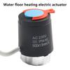 Two Wire Actuator for Floor Heating Manifold 230V AC Power Supply Compact Design Suitable for Various Floor Heating Systems