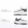 Front Court Synthetic Leather Non-Slip Durable Low-Top Kids Basketball Shoes Kids Basketball Shoes White Black ID8597