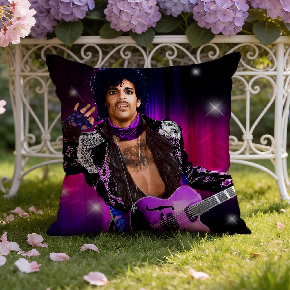 Funny P-Prince Singer Cushion Cover Home & Car Dual-Scene Pillow Cover: Reversible for Premium Comfort