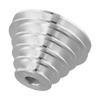 1/2 Stück Pagoden-Riemenscheibe 14/22mm 5-stufiges Aluminium-Übertragungsrad Für A-Typ Keilriemenscheibe Zahnriemen Werkbank-Bohrmaschine
