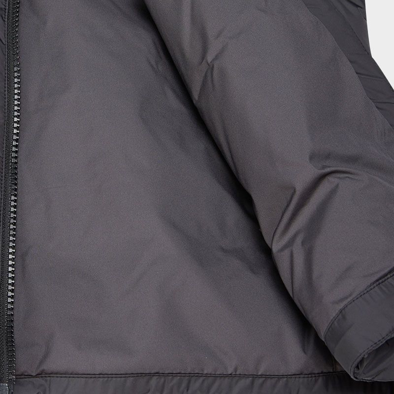 adidas Baumwolljacke Lässig Warm Mit Kapuze Kinderjacken Schwarz HB4074