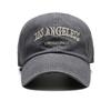 Deep top big head circumference letter baseball cap women's versatile fashion embroidery sunscreen showing face small eaves sunshade cap