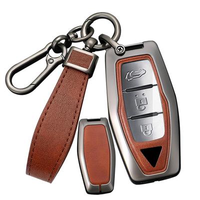 [SANRILY] Exklusive Schlüsselhülle für Mitsubishi, Schlüsselabdeckung, Schlüsselhalter, Mitsubishi, Neuer Outlander, GN0W, PHEV,