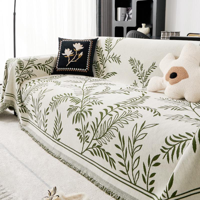 Seclusion Forest Chenille Sandhair Towel Four Seasons Universal All-inclusive Sofa Cover Dust Cover One-piece Sofa Cover Cloth Cushion