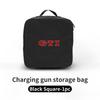 Car Charging Gun Bag Oxford Cloth Gun Cables Storage Box Auto Accessories For Volkswagen VW Golf 4 6 7 GTI Tiguan Passat B5 B6