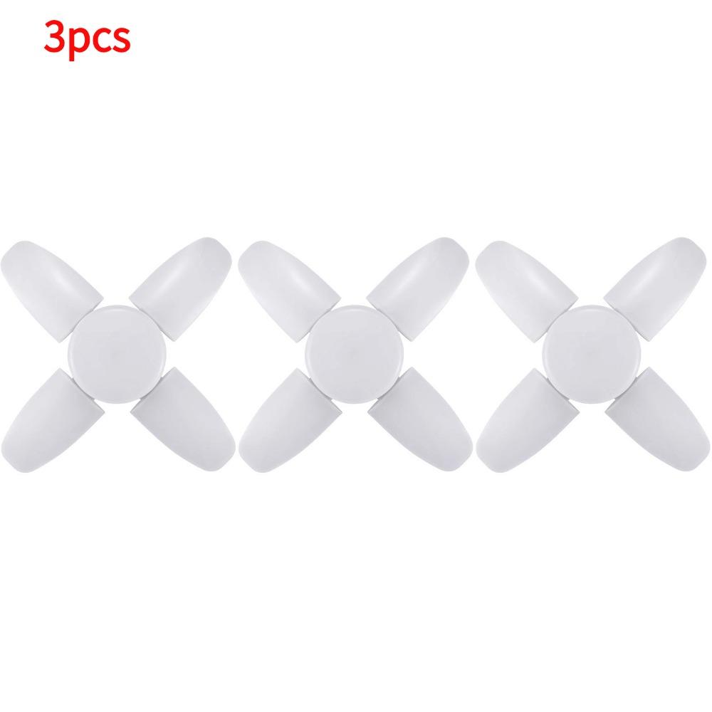 28W E27 LED Bulb Fan Blade Shape Foldable 28W LED Bulb AC220V AC110V Deformation Lampada For Home Warehouse Garage Ceiling Light
