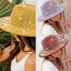 Sparkle Womens Cowboy Hat Western Cowgirl Hats Rhinestones Party Prop Disco Hats