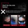 Easy Application Anti Fog Shield for FF908 Helmet Visors Features Self Adhesive Backing for Quick Installation