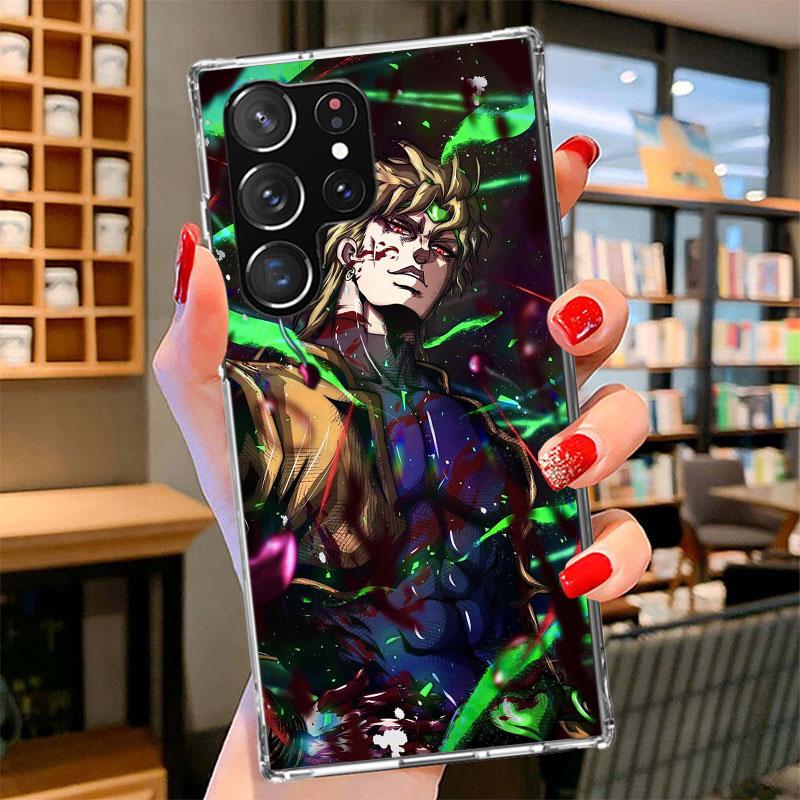 

JoJo Adventure Dio Diego Brando Phone Case For Samsung Galaxy S26 S25 Edge S24 Ultra S23 S22 Plus S21 S20 FE Soft Fundas Shell G Samsung S25