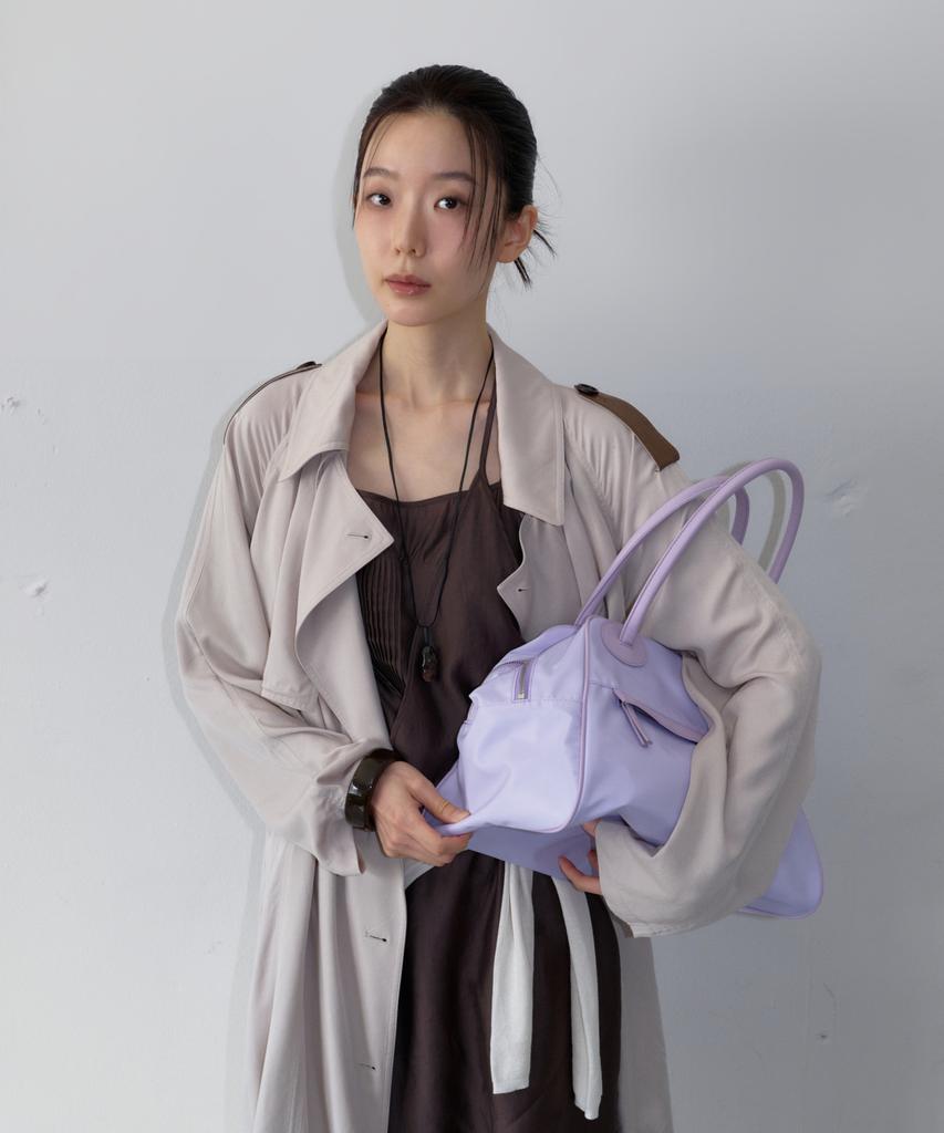 Christine Project Two Zipper Bag Nylon Original(Icy Lavender)