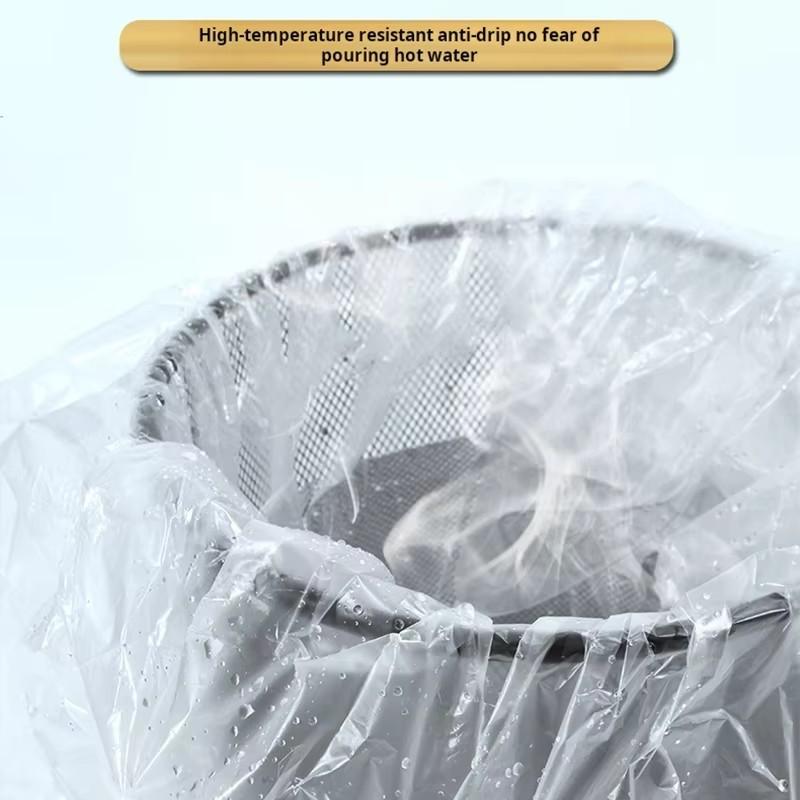 Müllbeutel Großes Fassungsvermögen Müllbeutel Einweg Verdickt Aufbewahrungsbeutel Transparent Recyclingbehälter Auskleidungsbeutel Plastik Müllsäcke