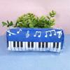 Music Notes Piano Keyboard Pencil for Case Large Capacity Pen Bags Stationery Office School Student Gifts Back To School