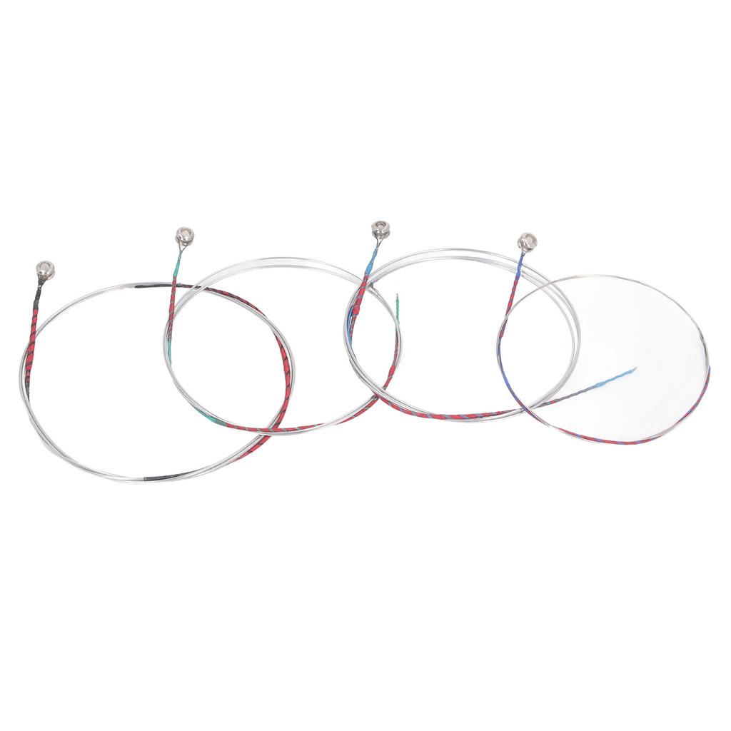 4PCS Set Violin String Set Chrome Steel Nylon Universal Violin String Replacement for Student and Beginner