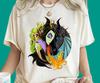 Disney Villains Maleficent Sleeping Beauty T-Shirt | Maleficent Dragon Shirt | Disneyland Family Party Gift 2025 | Aesthetic Gift R608