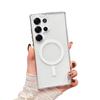Suitable for Samsung Samsung S25Edge Mobile Phone Case S24 Ultra Magnetic Suction S23 Transparent Anti Fall A55 Protective Case S21