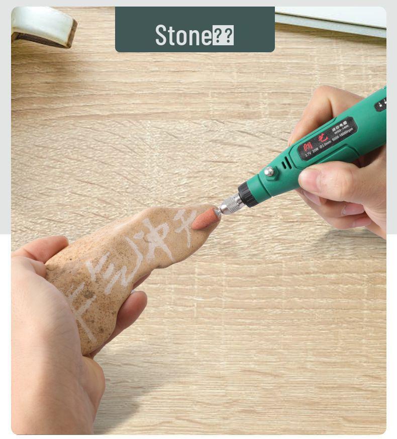 Mini Handheld Electric Grinder: Wood Carving, Jade Polishing, and Engraving Tool