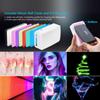 Lumină pentru cameră video VIJIM VL120 LED 3200k-6500K 3100mAh Lampă de studio reglabilă Lumină de umplere Vlog W cu filtru de culoare RGB Softbox
