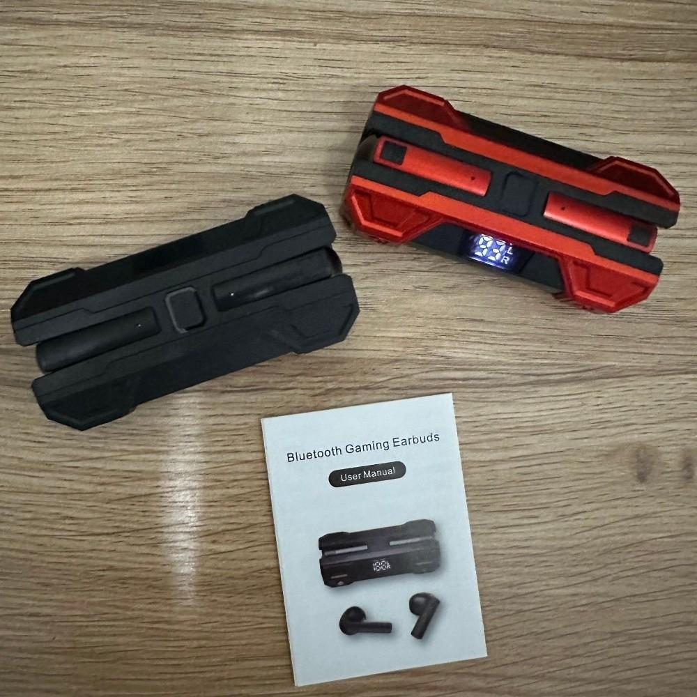 Stereo Wireless Bluetooth Earphone Metal Style Ergonomic Gaming Earbuds  Listening Music