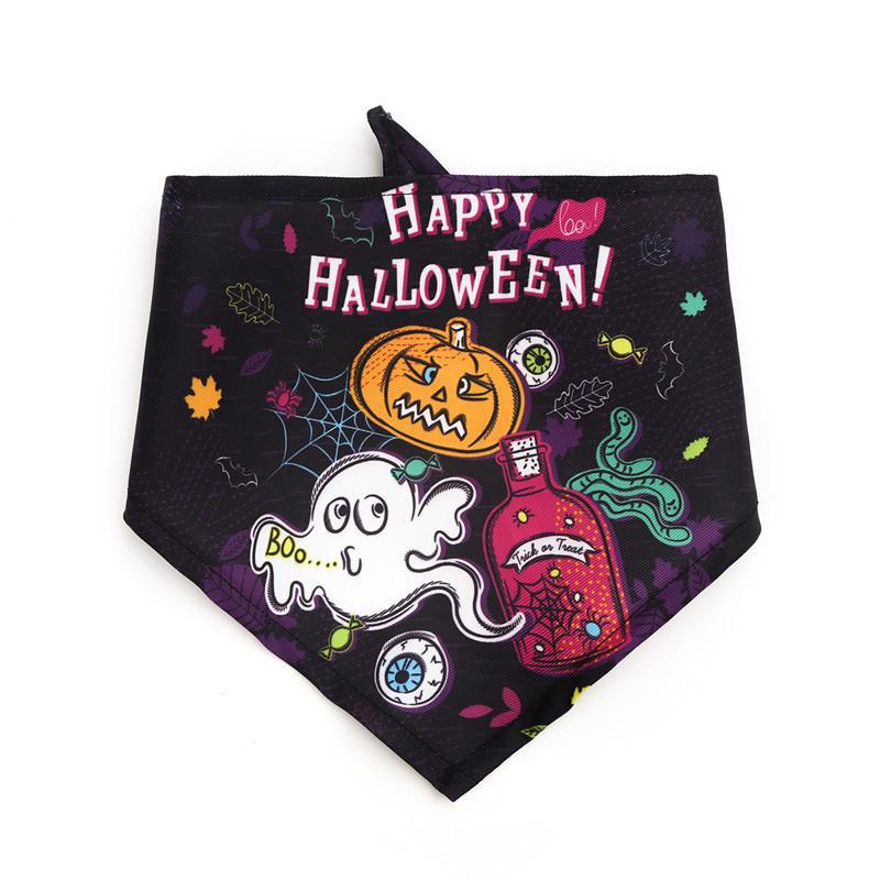 International Halloween Pumpkin Dog Bandana Scarf