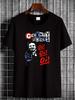 Cockney Rejects Funny Oi! Graphic Logo T-Shirt - Black Streetwear Casual Tee with Bold Red & Print, Soft Stretchy Breathable Fabric, Unisex Sizes S-3X