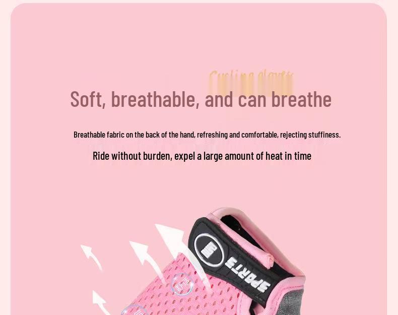Kids' Non-Slip Half-Finger Gloves for Skating, Biking & Training