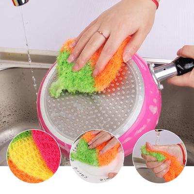 Paño de Cocina Fresa Hilo de Poliéster Ganchillo Herramienta de Cocina 1 ud KTY