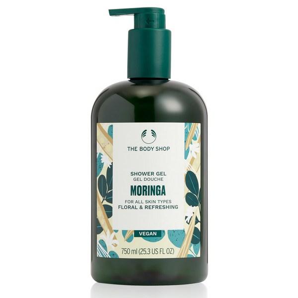 

Гель для душа The Body Shop Moringa Флора, 750мл, 1 корейская косметика