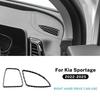 Echte Weiche Kohlefaser Für KIA Sportage NQ5   2024 2025 LHD RHD Auto Lüftungsauslass Rahmen Aufkleber Innenzubehör