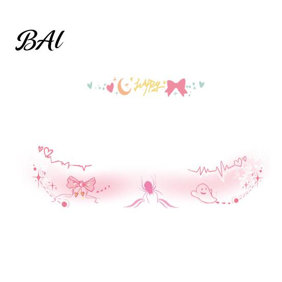 Funny Face Tattoos Halloween Tattoo Stickers, Waterproof Scary Makeup Decals for Party, Cosmetic Grade Ink Temporary Wound Scar Body Art Kids