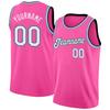 Canottiere Personalizzate con Nome e Numeri, Fantasia a Strisce, Maglie da Basket, T-shirt Stampate 3D, Canottiere Sportive Estive Girocollo