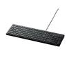 BUFFALO USB connection wired stylish keyboard black BSKBU15BK