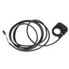 Bicycle Switch Sensitive 2 In 1 Non-slip Black E-bike Horn Headlight Combination Switch Button Bike Accessories for Outdoor