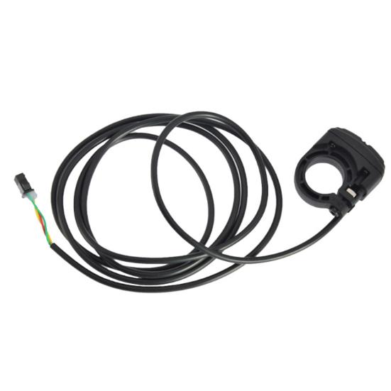 Bicycle Switch Sensitive 2 In 1 Non-slip Black E-bike Horn Headlight Combination Switch Button Bike Accessories for Outdoor