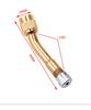 11/91/111 Degree Angle Brass Air Tyre Valve Extender for Auto Motorcycle Valve Adapter Tyre Inflatable Tube Extension Adapter