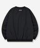 LENGAGEMENT Small Heart Nylon Windbreaker Packable Sweatshirt [Black]
