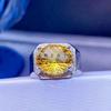 Citrine Oval Cut Gemstone With 925 Sterling Silver Ring For Men's #283 JL375732339953