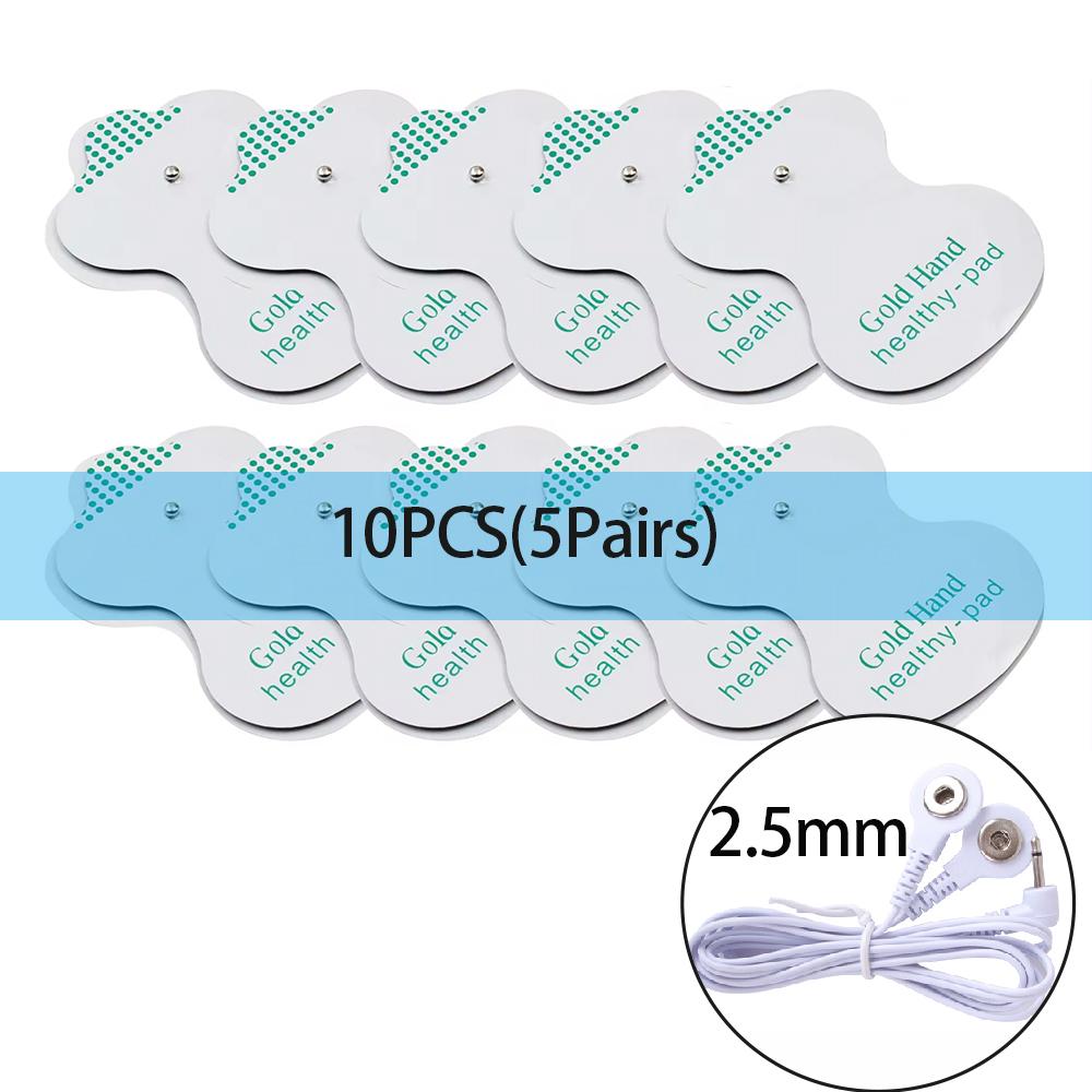 Electrode Pads Physiotherapy Tens Electrical Compex Muscle Stimulator Massage For Body Patches Conductive Gel Therapeutic Pulse