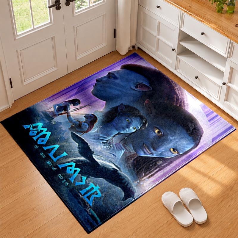 Avatar Carpet Door Mat for Living Room or Bedroom Protective Mat Under Chair Office Decoration Christmas Gift Birthday Present