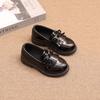 Kids Girls British Style Tassel Princess Mary Jane Leather Dress Shoes