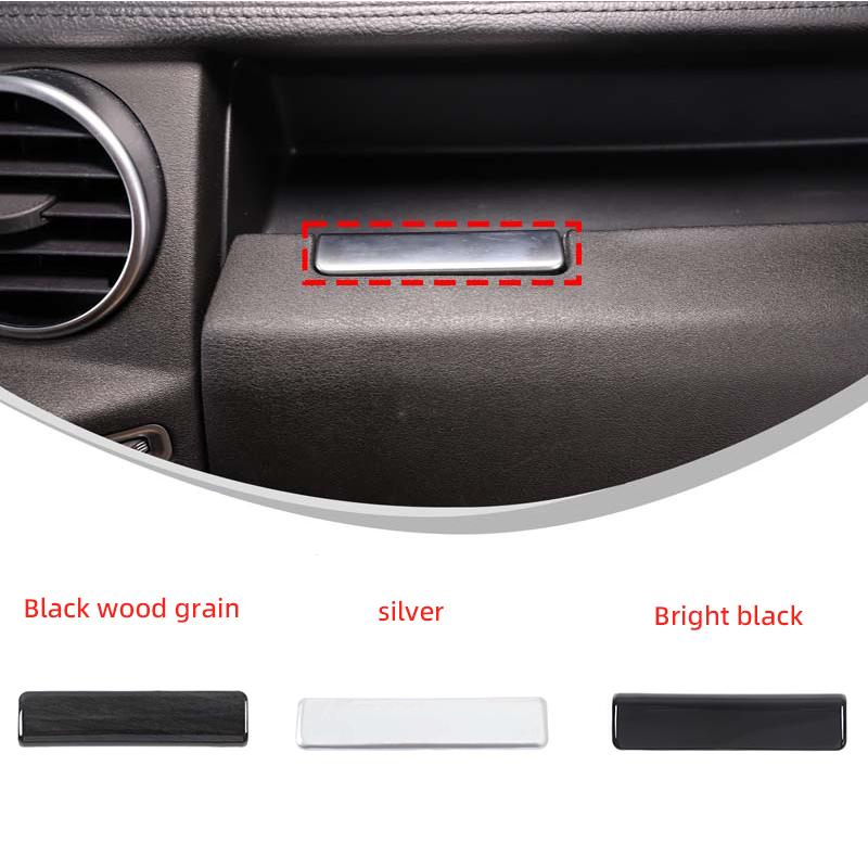 Aluminum Alloy Black For Land Rover Discovery 4 2010-2016 Car Co-pilot Glove Box Storage Partition Space Tidying Car Accessories YG4LK